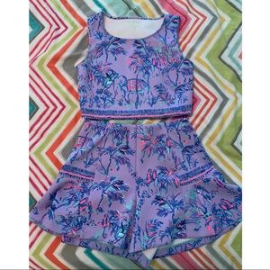 Lilly Pulitzer two-piece shorts set